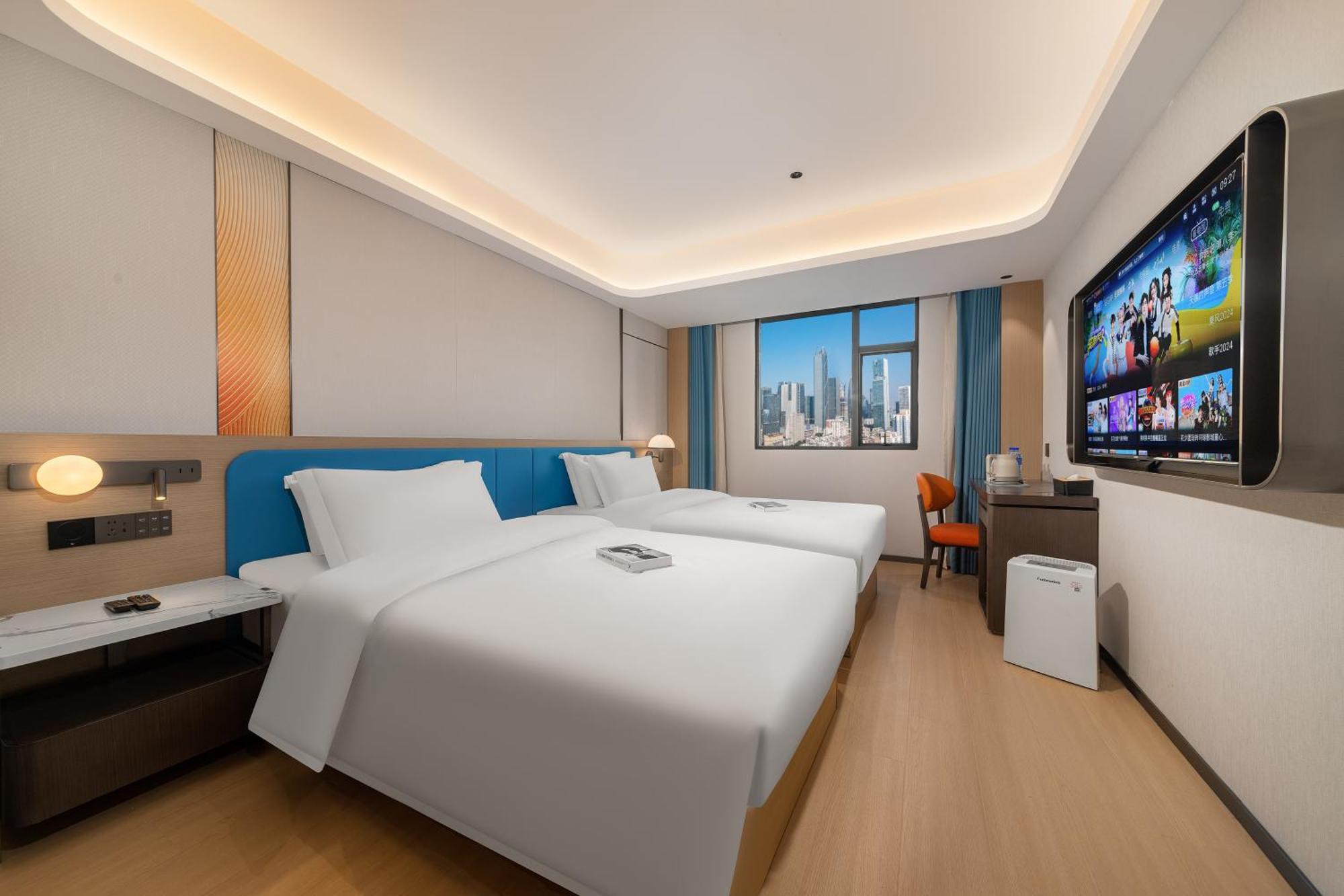 Warm Yes Business Hotel Guangzhou Eksteriør bilde